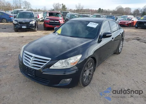 2009 Hyundai Genesis 3.8 из США, поврежденный, VIN KMHGC46E69U054209